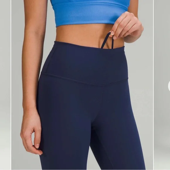 lululemon athletica Wunder Train High-Rise Tight 25" - Night Sea size 8 - Picture 5 of 11